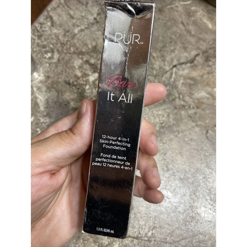 PÜR Pur Bare It‎ All 12 Hr. 4-in-1 Skin-Perfecting Foundation: Porcelain
